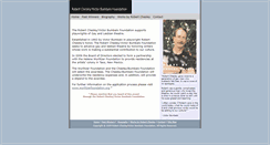 Desktop Screenshot of chesleyfoundation.org